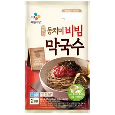 (냉장)[CJ제일제당]동치미 비빔막국수2인분, 1개, 484.4g