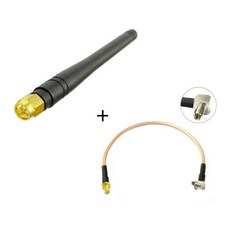 3G GSM 안테나 SMA 수 옴니 에어리얼 암-TS9 직각 RG316 케이블 15cm 3dBi 850 900 1800 1900 2100mhz 1 개