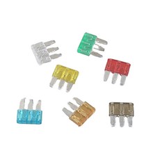 송모터스 송자동차나라 마이크로3 신형 3핀 휴즈 퓨즈 자동차 5개구성, 5개, 10A