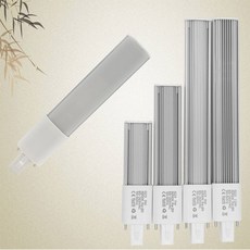 초박형 LED 데스크 램프 PL CFL 형광 에너지 절약등 교체 G23 5W 7W 12W 150lm/W 무료 드롭 배송, 5) Warm White - 7W - 아니다