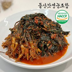[돌산갓영농조합] 산지직송 전라도 여수돌산 고들빼기 1kg, 1개