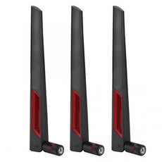 [해외] ASUS AC68U AC88U AC66U 용 3PCS 2.4G5.8G 듀얼 밴드 SMA 8DBI 고 이득 라우터 안테나, 상세내용표시