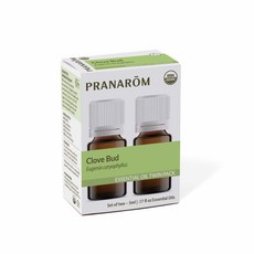 Pranarom Clove Bud Essential Oil Twin Pack 프라나롬 클로브버드 에센셜 오일 트윈팩 0.17oz(5ml) 2개