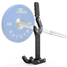 BRTGYM 데드리프트 잭 바벨 스탠드 로드 언로드 299.4kg(660파운드) 무게 운동 웨이트 트레이닝 홈 헬스용 미끄럼 방지 핸들, BRTGYM 데드리프트 잭 바벨 스탠드 로드 언로드 2