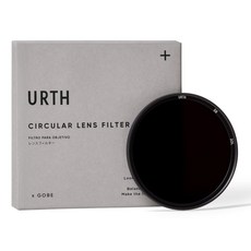 Urth 58mm 적외선 투과 (R72) 렌즈 필터 (플러스 +), 1개