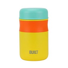 BUILT 283.5g(10온스) 진공 단열 식품 용기 텀블러 이중벽 262151, 시트러스 선라이즈 스트라이프, 1개