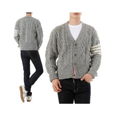 톰브라운아란케이블가디건