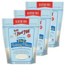 밥스레드밀호밀가루
 밥스레드밀 베이킹 밀가루 1.24kg 3개