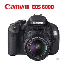 캐논 정품 EOS 600D + EF-S 18-55렌즈 [16GB 메모리/EOS가방포함] DH