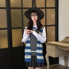 교복몰 마법학교 블루 목도리