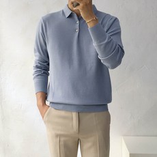 남자긴팔카라니트