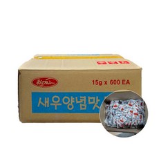 신동원 새우양념맛 믹스 15g X600 개 1박스 소포장, 600개