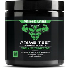 프라임 랩스 Prime Labs 남성용 트리불루스 테레스트리스 사포닌 1300mg 120캡, 1병, 1개, 120정