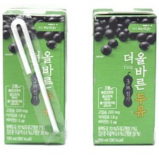 대상웰라이프 더 올바른 두유, 190ml, 24개