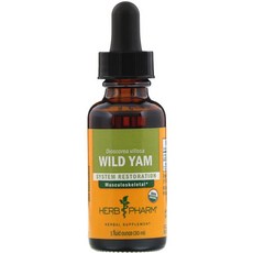Herb Pharm 야생 참마 30ml(1fll oz), One Color, One Size