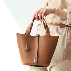 [당일발송] 소가죽 차밍토트백 DIY 키트 (+온라인영상), 그레이