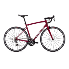 자전거 SPECIALIZED 번개 ALLEZ BASE 21 기본 통근 알루미늄 로드 바이크, 단일옵션, 베리 퍼플/메탈 실버 54
