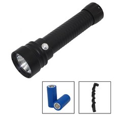 스쿠버 다이빙 손전등 XHP70.2 LED 다이브 토치 라이트 수중 100M 새로운 XHP70 다이빙 flashlgiht 토치 2*, 02 Package B