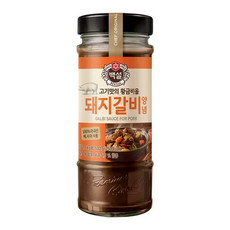 백설 돼지갈비 양념, 500g, 12개