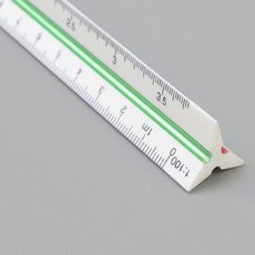 삼각형 자 15cm/30cm 제도용 도면용 문구, 제품선택, 15cm - 고배율