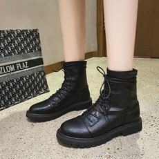 디자인그룹 티에스 패션워커 인싸템 스트랩 워커부츠 여성 겨울 가을 싱글 스타일리쉬 멋진 단목 삭스 트렌드 INS