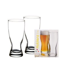 코블렌츠 맥주잔 395cc 2P/맥주잔/유리잔/머그/물컵, 2개