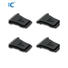 JJC 카메라 핫슈 커버 캐논 호환 EOS R8 R50 R6 마크 II R10 R7 R5C R3 ER-SC2 액세서리 대체 4 개, 02 4 PCS, 4 PCS, 4개