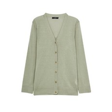 20SS 헤지스레이디스 HSSW0B354K1 카키 단색 가디건