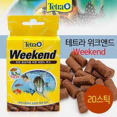 테트라 위켄드 여행시 급여용 관상어 사료, 18g, 1개