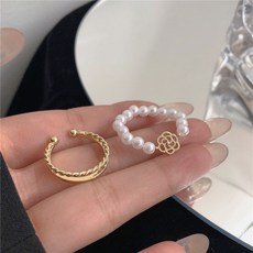 진주레이어드.반지