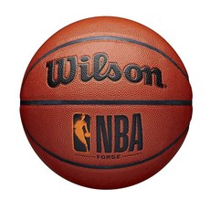 [해외정품] 윌슨 NBA Forge 시리즈 실내/실외 농구공 포지 브라운 사이즈 17.8 74.9cm(7 29.5인치), [미국직배송] Brown