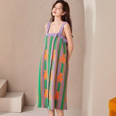 전참시 293회 채정안 로브 가운 파자마 슬립 타올 홈웨어 민소매 잠옷 홈드레스