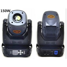 lofty LED 150W 무빙 헤드 고보 라이트 로토 5 페이스 로토프리즘 DMX 컨트롤러 스팟 디스코 Dj 무대 조명, [01] 1pcs in carton, [04] UK Plug, 1개
