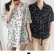 커플하와이안셔츠