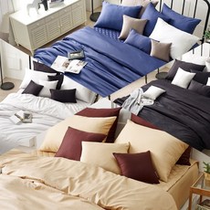 에스데코 순면 침구 누빔이불 커버 이불솜 200x230cm Q 36Color, 상세설명 참조