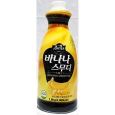 업소용 카페 식자재 재료 데이웰 바나나스무디 1.8kg 카페 과즙 과일스무디 음료 딸기 아보카도 요거트, 1