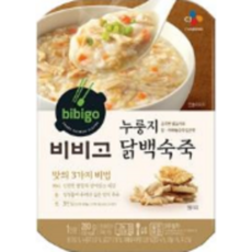 비비고 누룽지 닭백숙죽, 280g, 9개