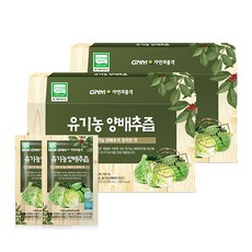 GNM자연의품격 유기농 양배추즙 100%, 90ml, 60개입