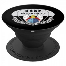 다른 사람들이 살 수있는 공군 Pararescue PJ PopSockets PopGrip : 스마트 폰 및 태블릿 용 스왑 가능한 그립 Eads, 단일상품, 단일상품