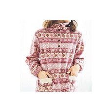 CECILENE18 겨울 가을 여성 융털 목폴라 카라넥 NW874