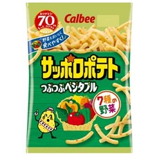 일본 가루비 삿포로 포테이토 야채맛 스낵 80g 24개