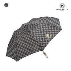[직접찾은 선택 메트로시티 양우산][메트로시티_시즌잡화] 2단 반자동 우산 MCS-004 M나염, 참 만족스럽습니다.