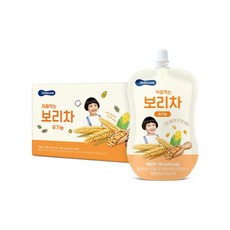 베베쿡 처음먹는 유기농 보리차, 보리맛, 120ml, 60개