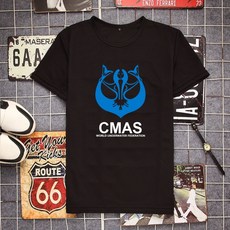 padi 다이빙 티셔츠 패디 스쿠버 로고 프리 다이버 반팔 cmas