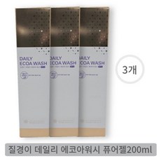 질경이 데일리 에코아워시 여성청결제 젤타입, 200ml, 3개