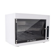 UV 멸균기 미용실 자외선 소독기 책 네일 LED 클린룸, 검은색 자외선