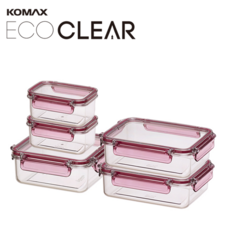 코멕스 ECO CLEAR 보관용기 5종세트, 단일속성