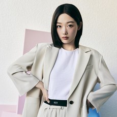 쥬시쥬디 여성용 J 뒷벤트 테일러드 자켓 JYJK320A