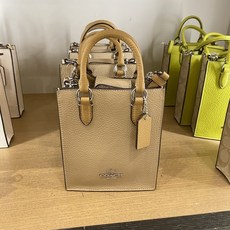 코치 CK170 노스사우스 미니 토트백