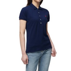 폴로 랄프로렌 POLO RALPH LAUREN 23%추가적립 슬림 핏 메시 폴로 네이비 단체티 체육대회 반티